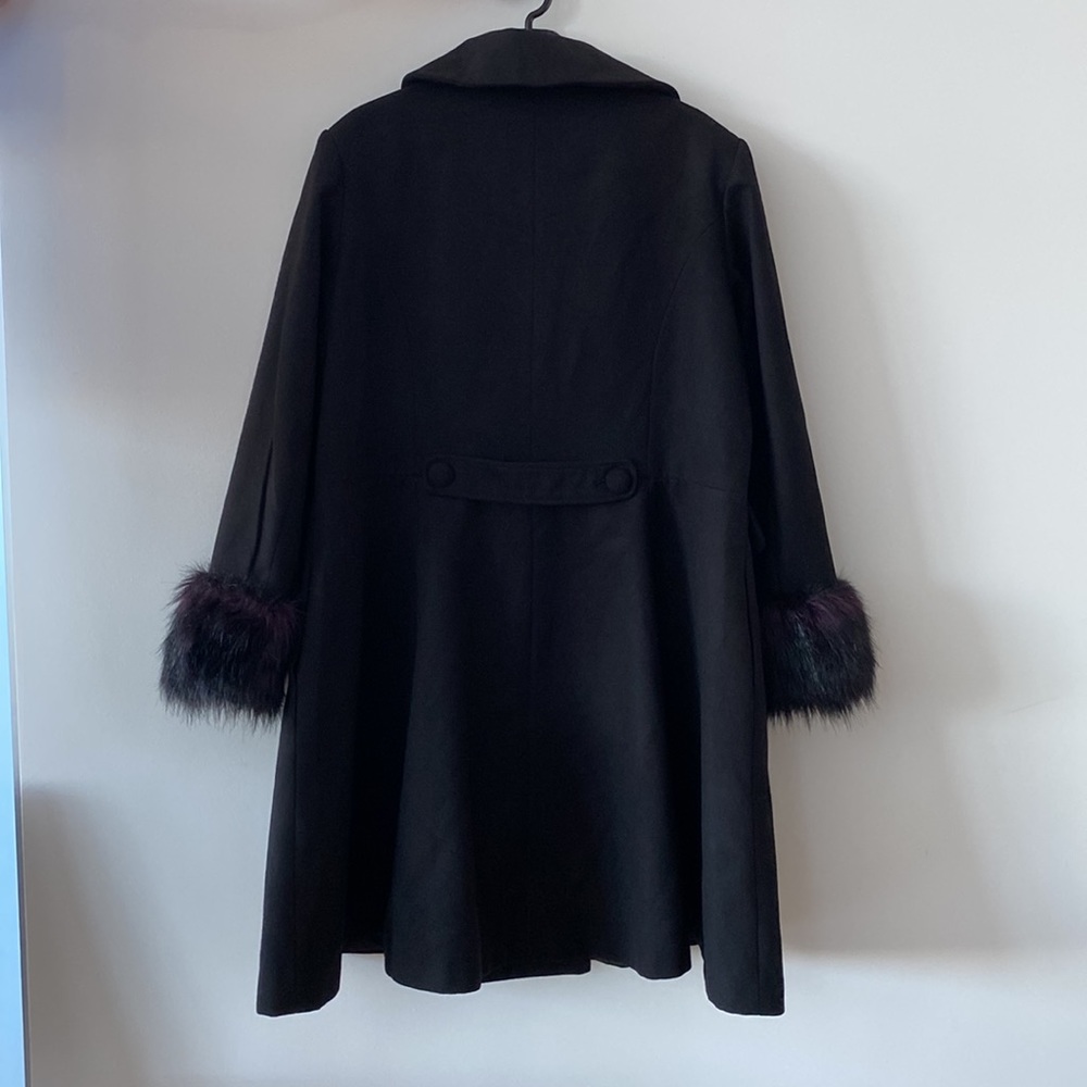 🛍️ MID-YEAR SALE 🛍️ 🐈‍⬛ Hell Bunny Rock Noir Coat - Picture 7 of 15